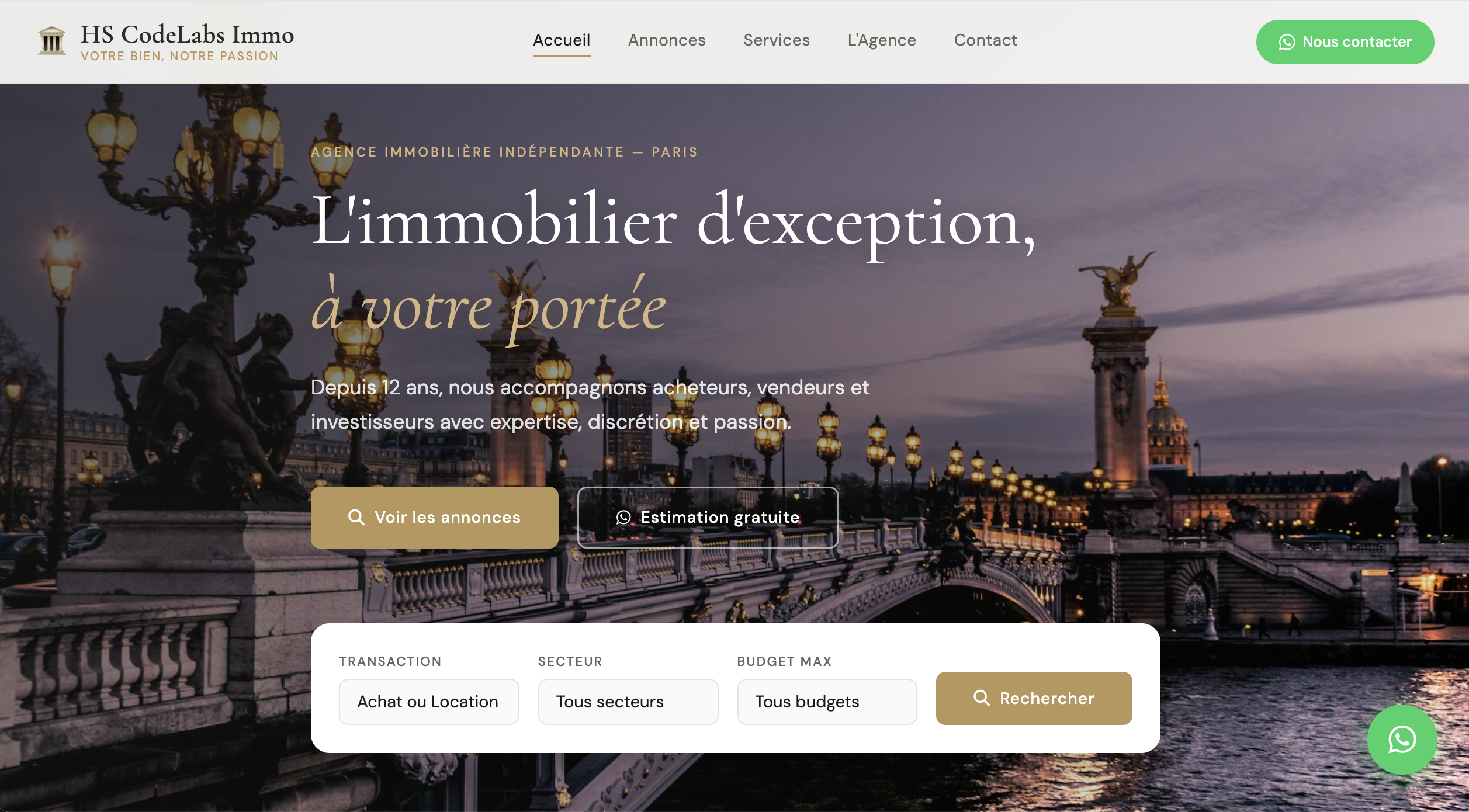Real Estate Website Demo