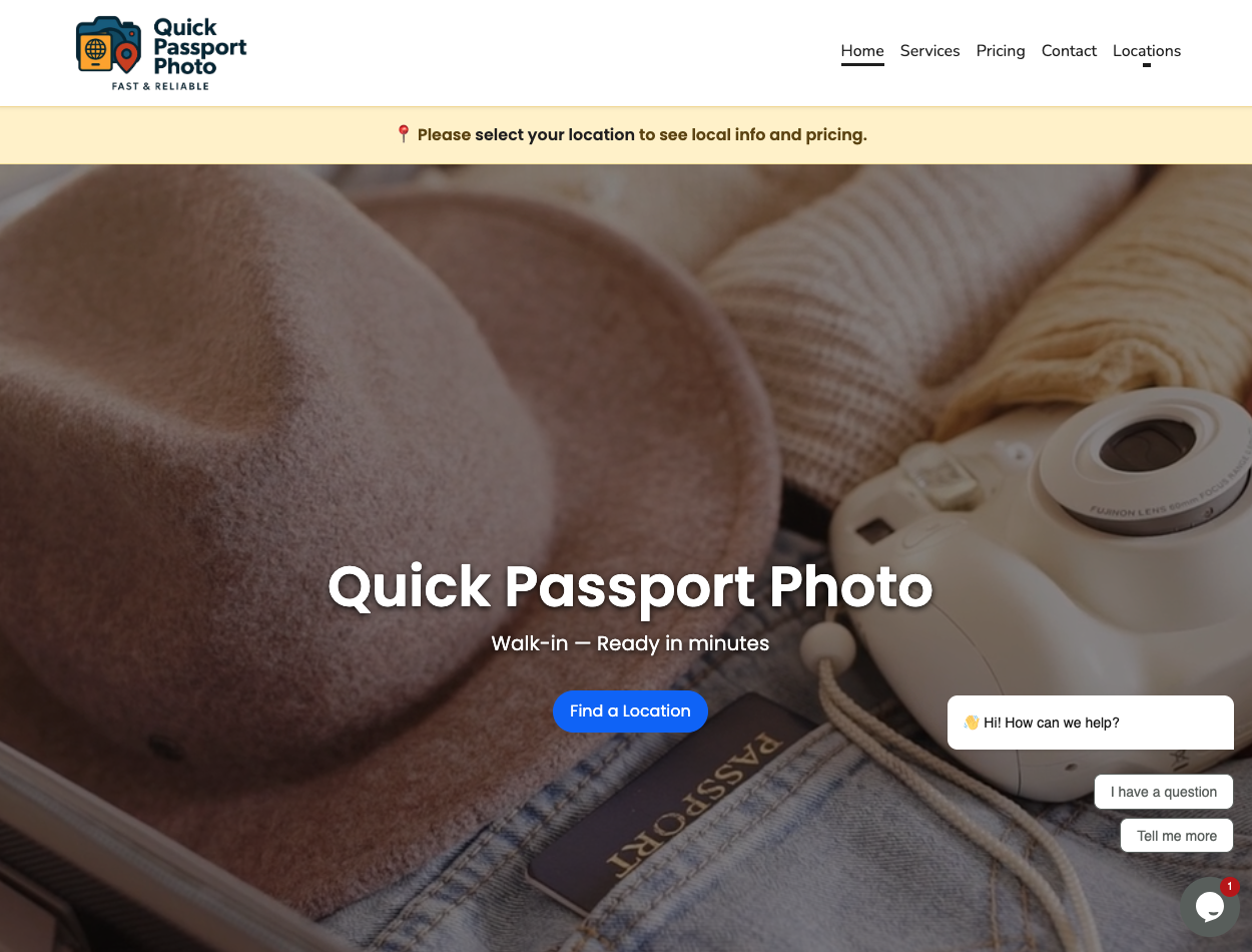 Quick Passport Photo